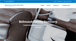 Desktop Screenshot of bohnsackfamilydentistry.com